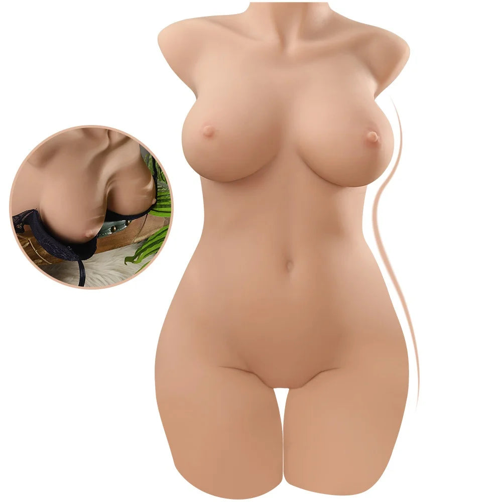 Sex Puppe Scarlett – Premium Sex Puppe mit Saug- und Vibrationsfunktionen für das ultimative Erlebnis