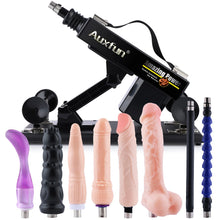 Auxfun® Basic Sexmaschine - Bundle Dimitri - Mit Dildos und Erweiterungen