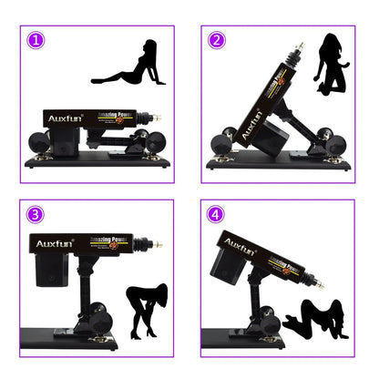 Auxfun® Basic Sexmaschine Paket Brooklyn Für ihn und sie