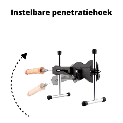 Einzigartige Ukulele Sexmaschine – Verstellbar, Leistungsstark & 3 Aufsätze