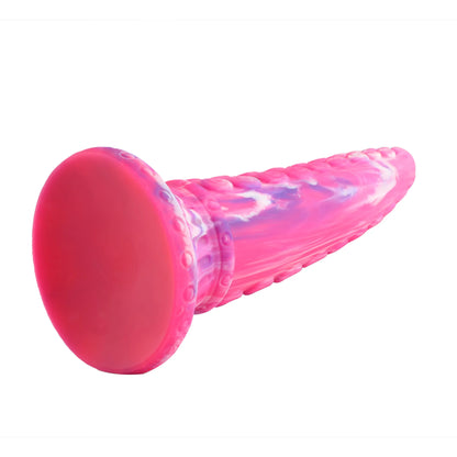Fantasy Tentacle Saugnapf Dildo 25 cm - Premium Silikon, G-Punkt & P-Punkt Stimulation &.