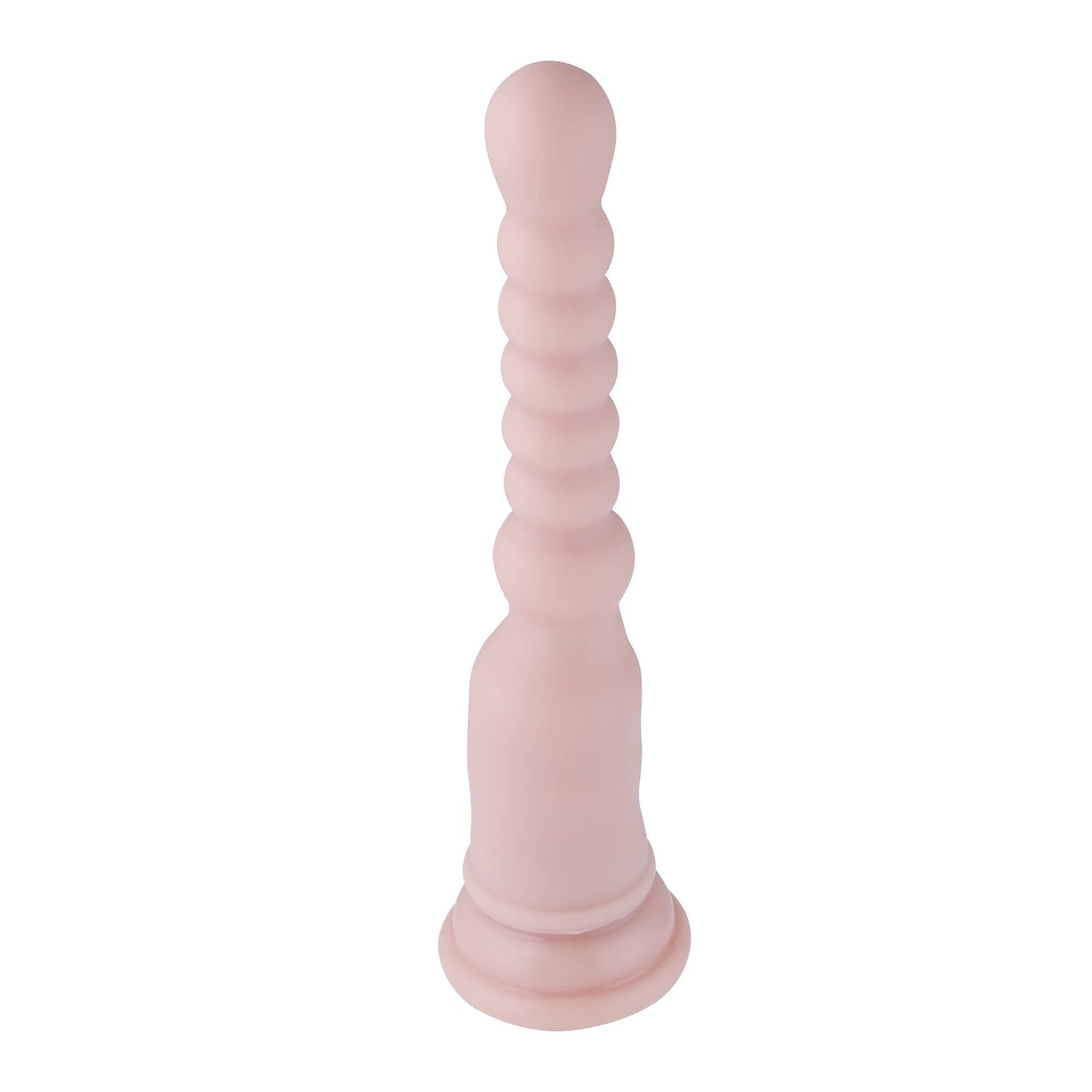 Anal Dildo 3XLR für Auxfun Basic Sexmaschine Beige 21 cm