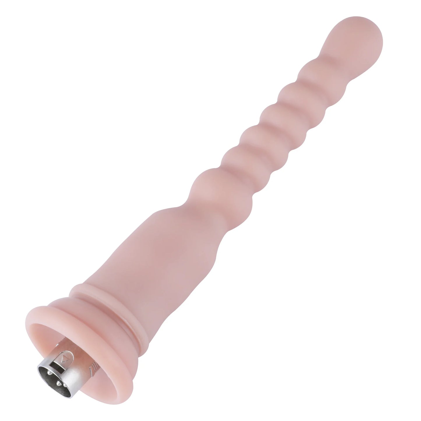 Anal Dildo 3XLR für Auxfun Basic Sexmaschine Beige 21 cm