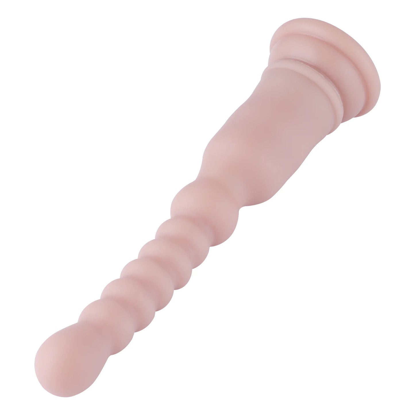 Anal Dildo 3XLR für Auxfun Basic Sexmaschine Beige 21 cm