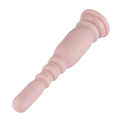 Anal Dildo 3XLR für Auxfun Basic Sexmaschine Beige 20 cm