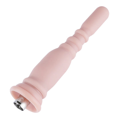 Anal Dildo 3XLR für Auxfun Basic Sexmaschine Beige 20 cm