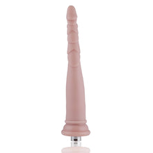 Anal Dildo 3XLR für Auxfun Basic Sexmaschine Beige 23,5 cm