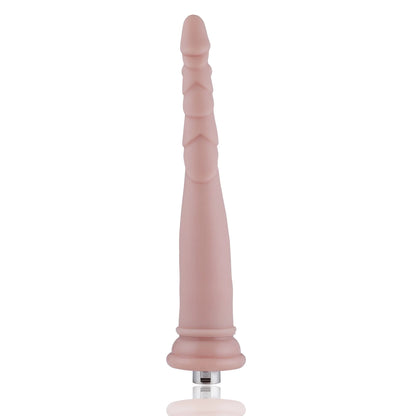 Anal Dildo 3XLR für Auxfun Basic Sexmaschine Beige 23,5 cm