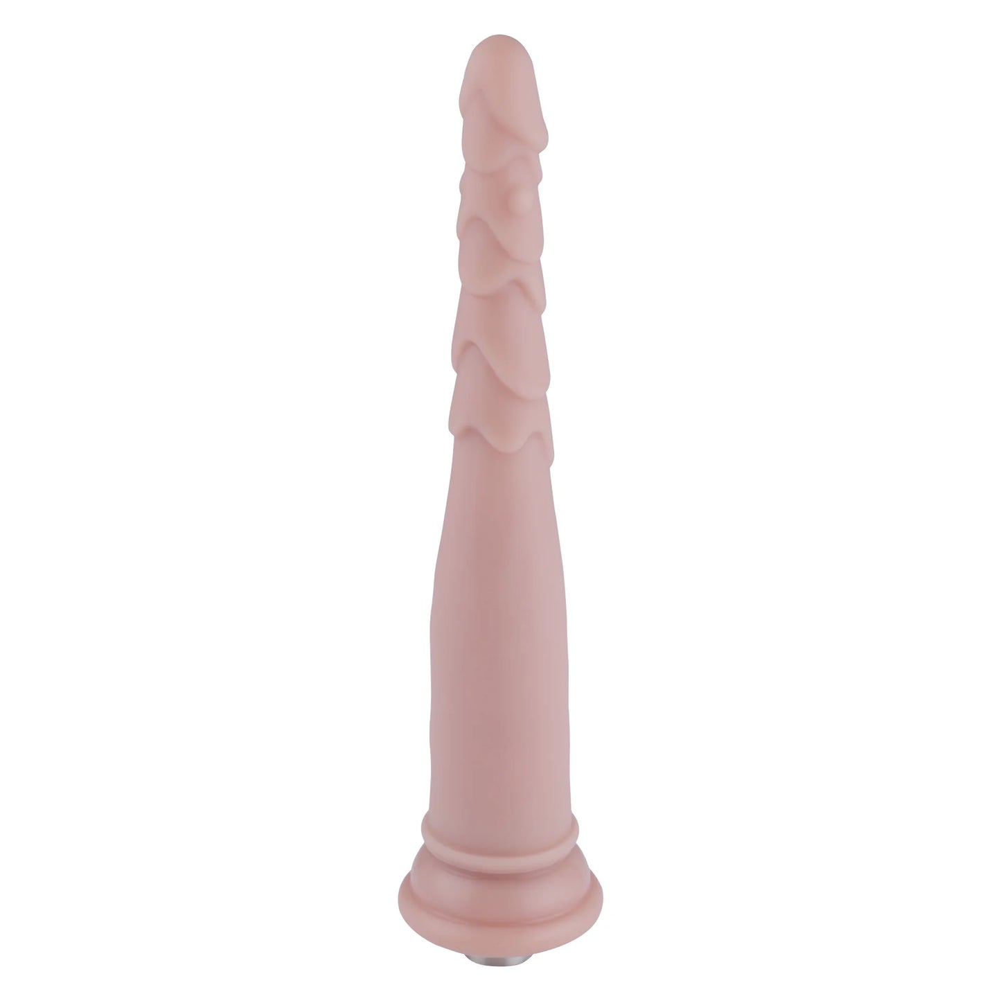 Anal Dildo 3XLR für Auxfun Basic Sexmaschine Beige 23,5 cm
