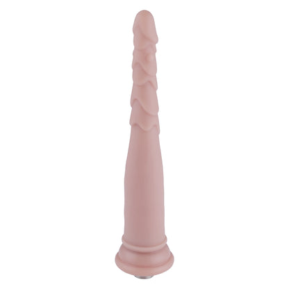 Anal Dildo 3XLR für Auxfun Basic Sexmaschine Beige 23,5 cm