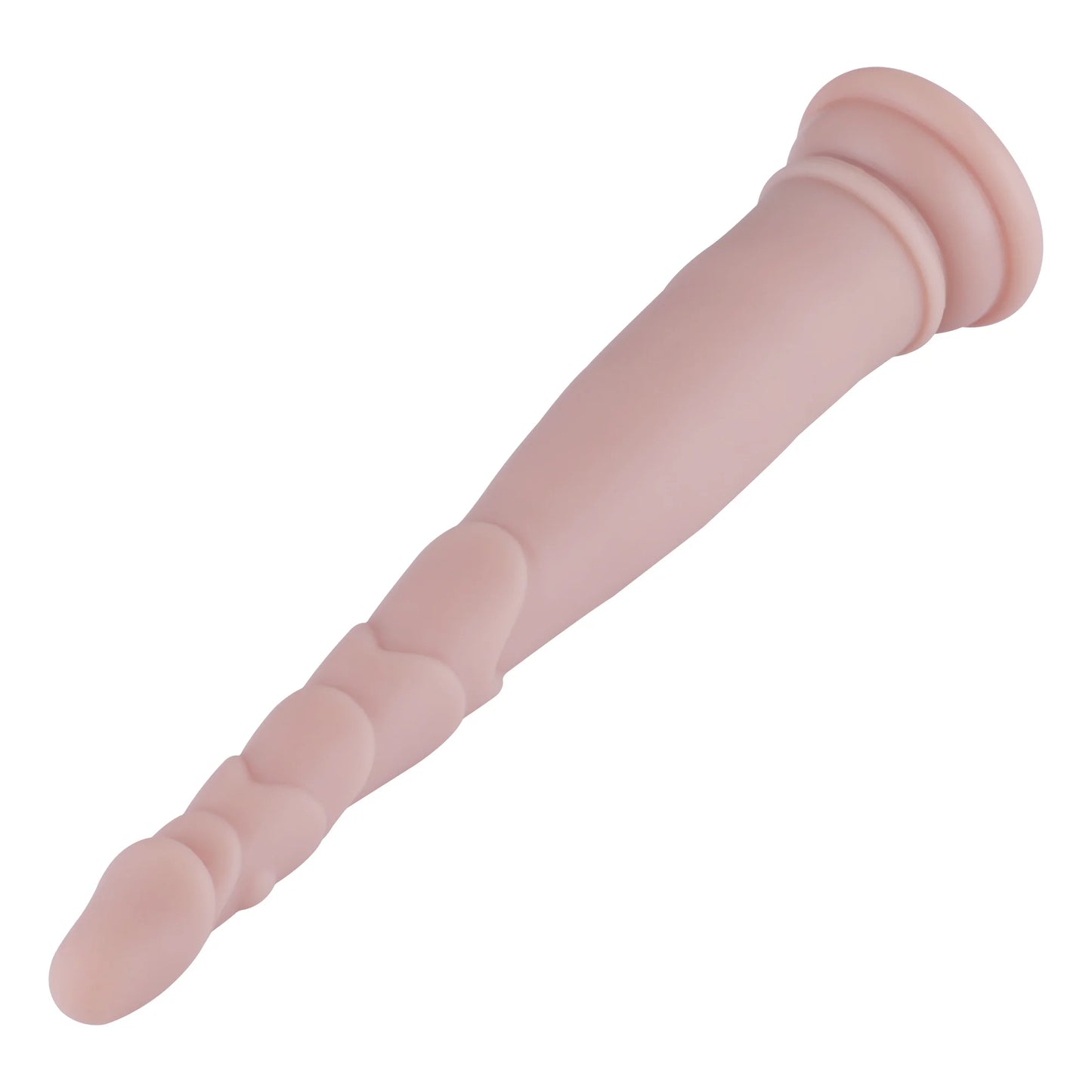 Anal Dildo 3XLR für Auxfun Basic Sexmaschine Beige 23,5 cm