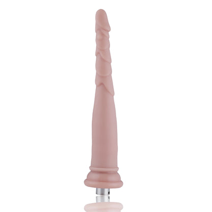Anal Dildo 3XLR für Auxfun Basic Sexmaschine Beige 23,5 cm