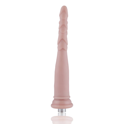 Anal Dildo 3XLR für Auxfun Basic Sexmaschine Beige 23,5 cm