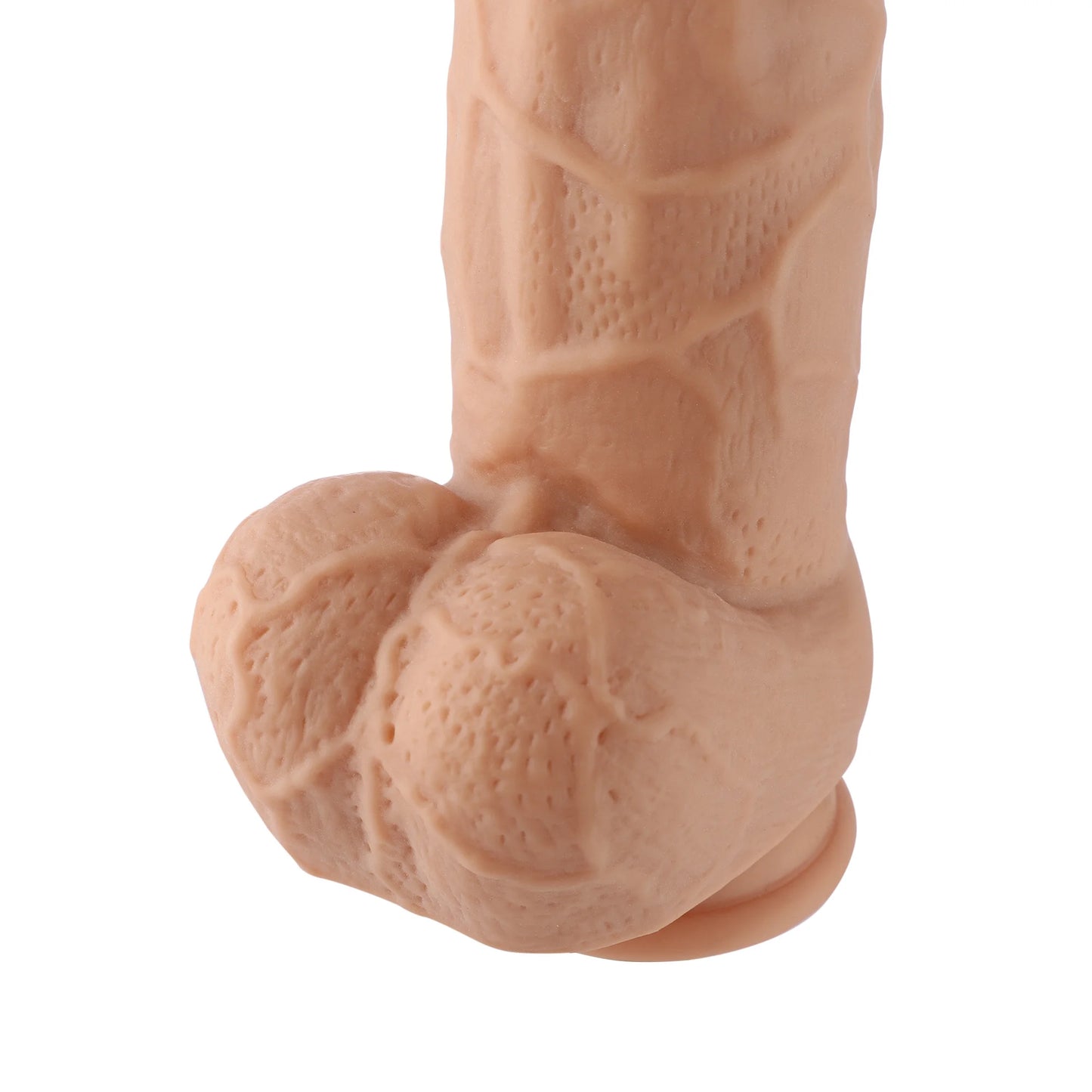 Dildo 3XLR für die Auxfun Basic Sexmaschine Beige 22 cm Extra Dick