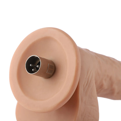 Dildo 3XLR für Auxfun Basic Sexmaschine Beige 25,5 cm