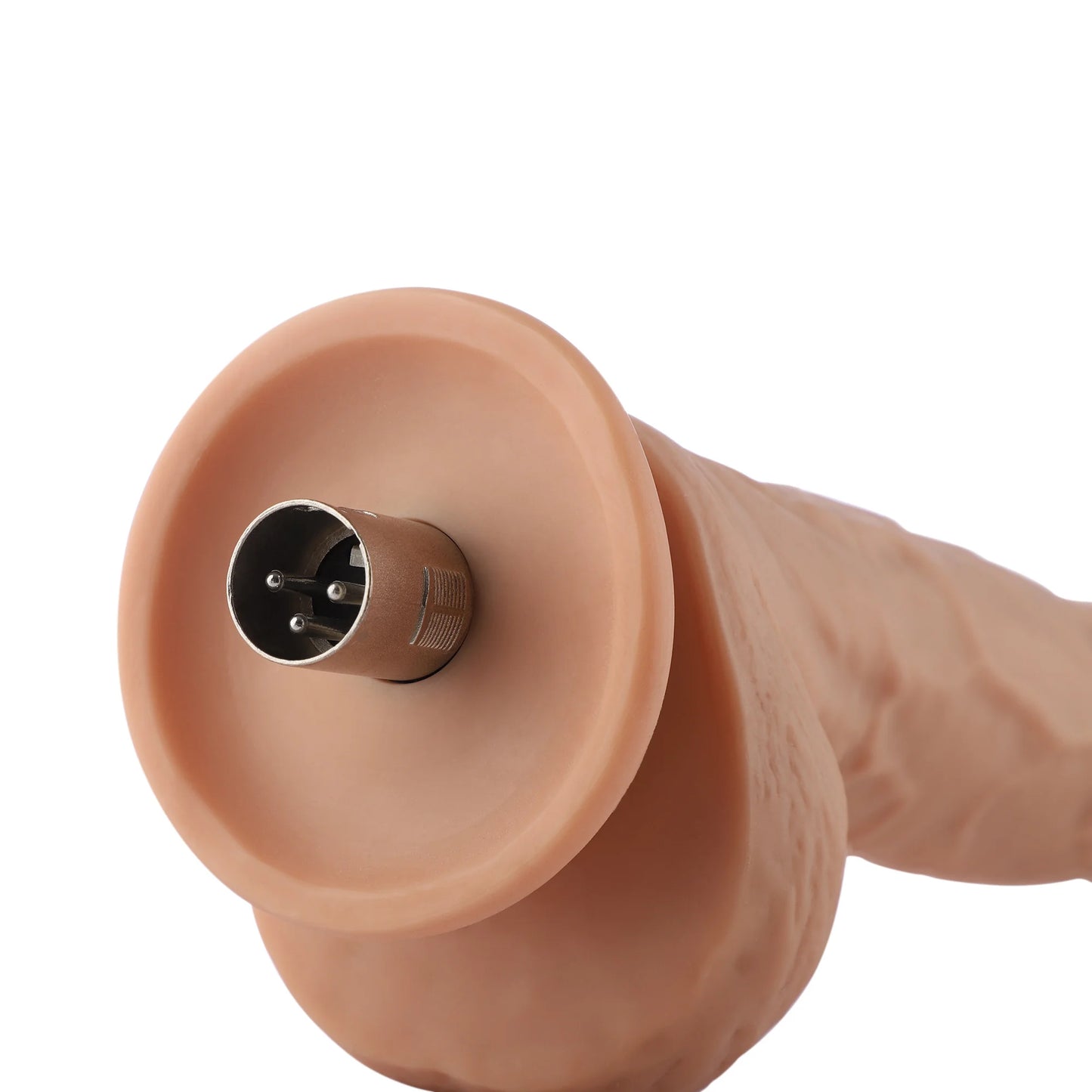 Dildo 3XLR für Auxfun Basic Sexmaschine Beige 26,5 cm