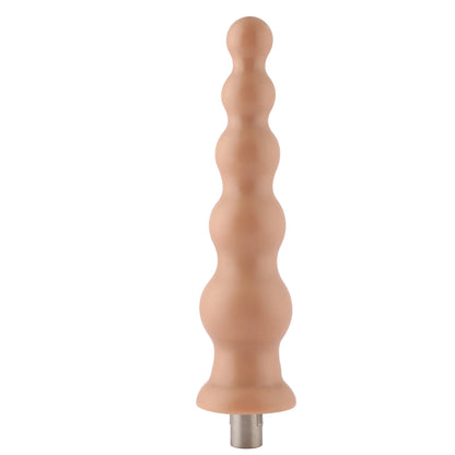 Rippendildo 3XLR für Auxfun Basic Sexmaschine Beige 21 cm