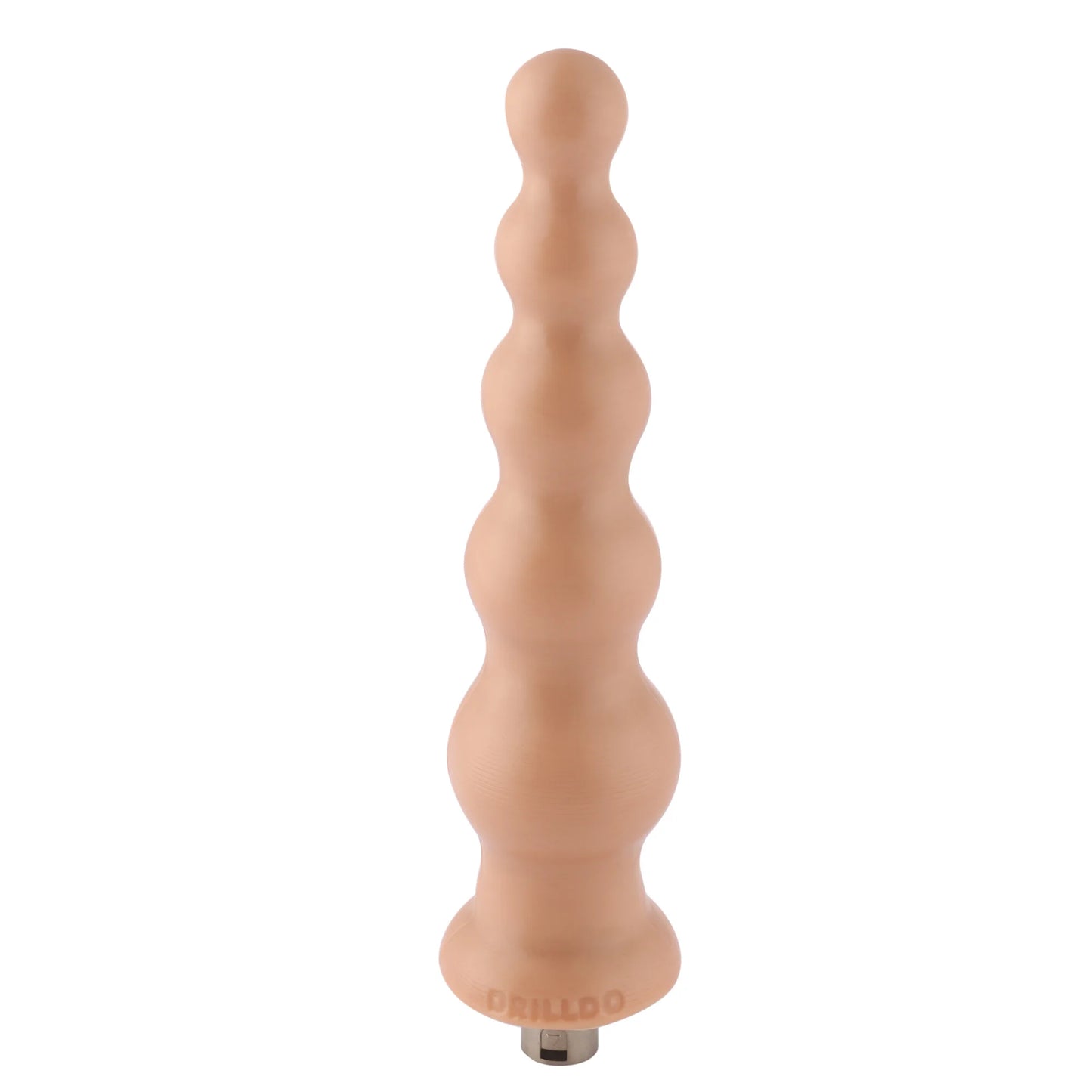 Rippendildo 3XLR für Auxfun Basic Sexmaschine Beige 21 cm