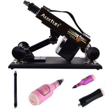 Heteréo Auxfun Basic Sexmaschine mit 3 Pocket Pussy! Vagina & Oral/Mund & Anus