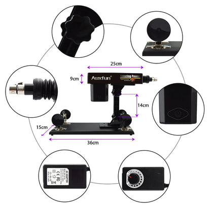 Paket Donald Auxfun Basic Sexmaschine mit Dildo und vielen Extras