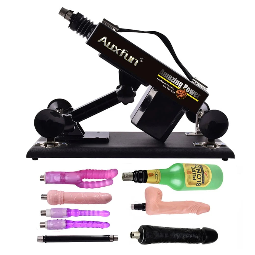Paket Donald Auxfun Basic Sexmaschine mit Dildo und vielen Extras