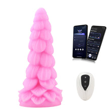 Leuchtender Fantasy-Dildo 21 cm mit Vibration und Saugnapf | Fernbedienung und App, 10.