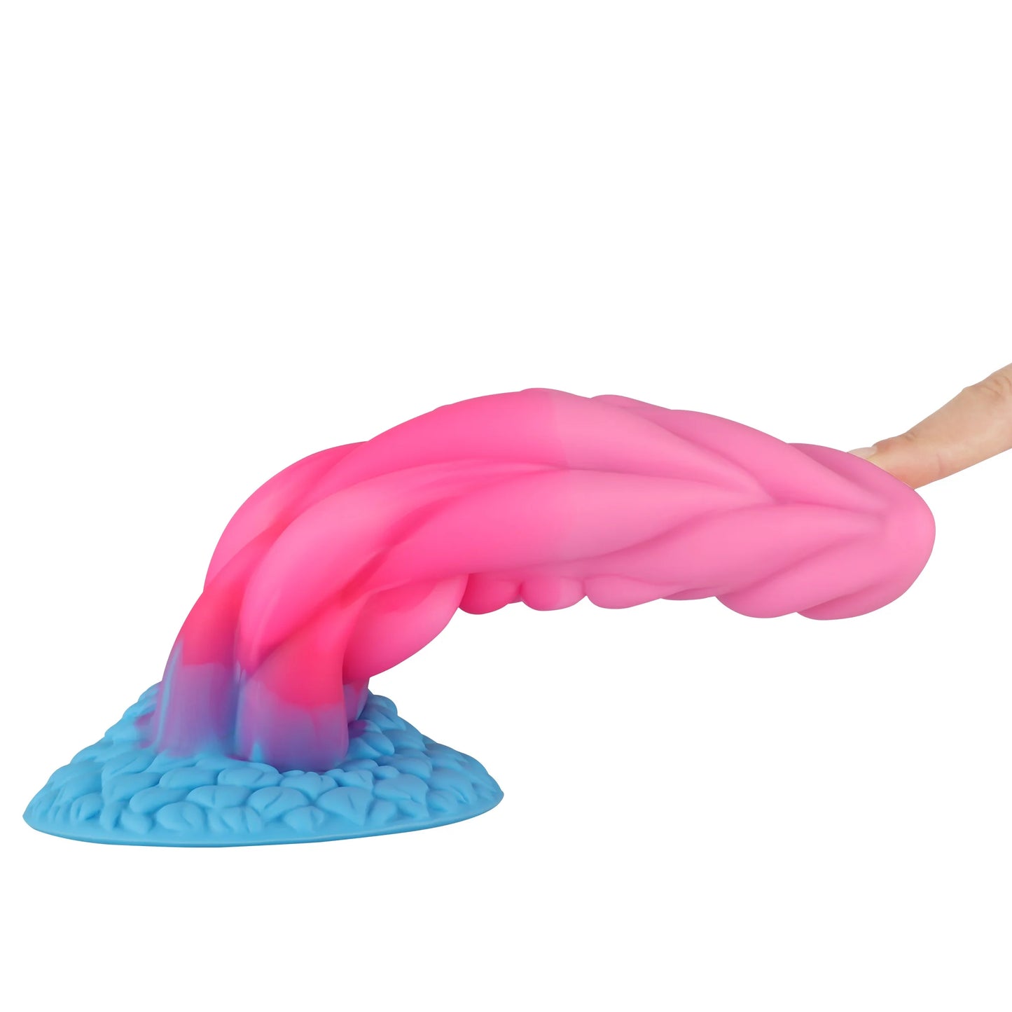 Wildolo® Fantasy Saugnapf-Dildo Nesbu - 21 cm Länge, extra strukturierter Schaft, freihändige Unterhaltung